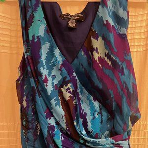 Diane von Furstenberg draped dress